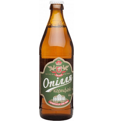Пиво Опілля Корифей живе світле 3.7% 0,5л