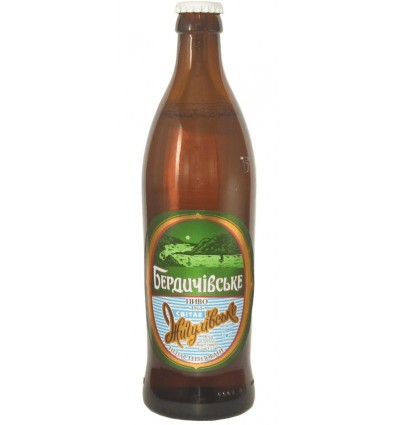 Пиво Бердичівське Жигулівське живе світле непастеризоване 3.7%об. 500мл
