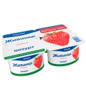 Йогурт Danone Живинка Полуниця 1.5% 4х115г
