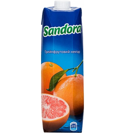 Нектар Sandora грейпфрутовий 950мл