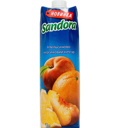 Нектар Sandora апельсиново-персиковий 950мл