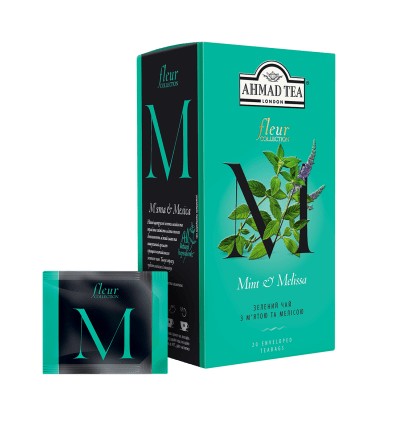 Чай зелений Ahmad Mint&Melissa 40г
