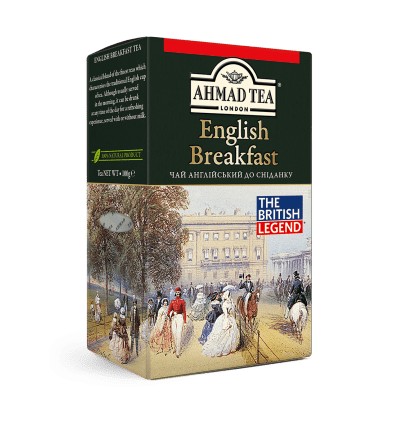 Чай чорний Ahmad Tea Англійський до сніданку 200г