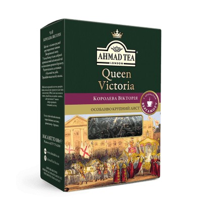Чай Ahmad чорний королева вікторія 180г