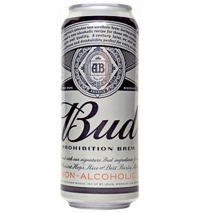 Пиво Bud Prohibition Brew світле безалкогольне з/б 0,5л