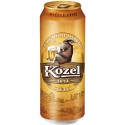 Пиво Velkopopovicky Kozel світле з/б 4,0% 0,5л