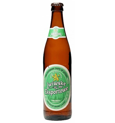 Пиво Львівське Exportowe світле пастеризоване 5.5% 0,5л