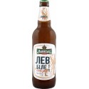 Пиво Львівське Лев Біле нефільтроване світле спеціальне пастеризоване 4,7% 0,5л