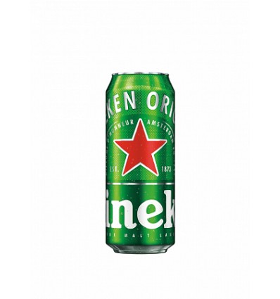 Пиво Heineken світле фільтроване пастеризоване з/б 5% 0,5л