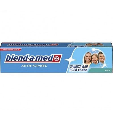 Зубна паста Blend-a-med Анти-кариес Мята 100мл