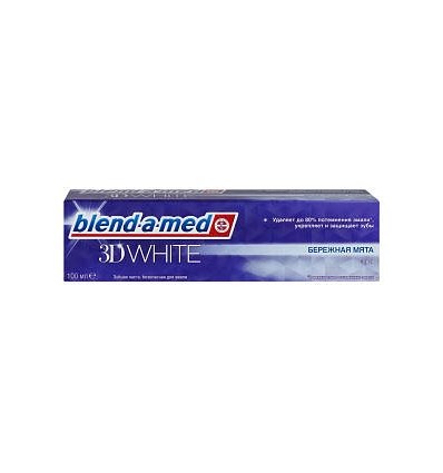 Зубна паста Blend-a-med 3D White Делікатне Відбілювання 100мл
