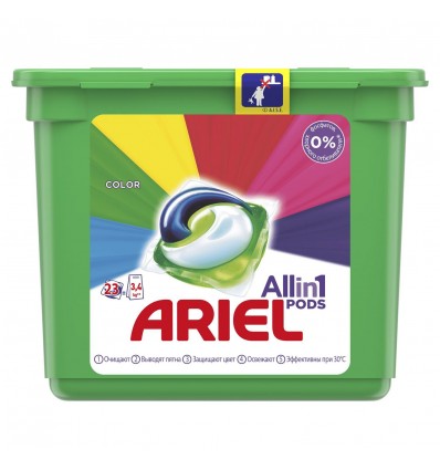 Капсули для прання Ariel Pods 3 In 1 Color 23шт 28,8г