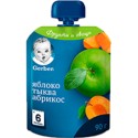 Пюре Gerber Яблуко гарбуз абрикос для дітей з 6 місяців 90г