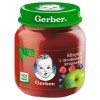 Пюре фруктове Гербер яблуко з лісовими ягодами для дітей з 5 місяців 130г