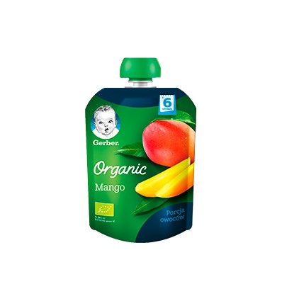 Пюре Gerber Organic манго 90г