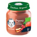 Пюре фруктове Gerber Органік Яблуко-Малина для дітей з 6 місяців 125г