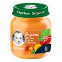Пюре Gerber Organic яблуко персик і абрикос 125г