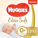 Підгузники Huggies Elite Soft 0+ до 3,5кг 25шт