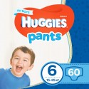 Трусики-підгузники Huggies 6 для хлопчиків 15-25кг 60шт