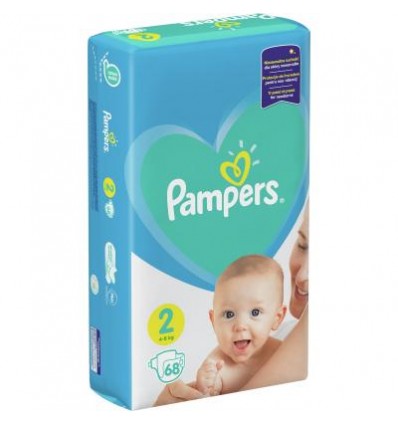 Підгузки Pampers New Baby Розмір 2 (4-8 кг) 68шт