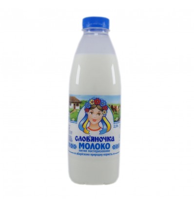 Молоко Слов'яночка пастеризоване 2.5% 890г