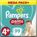 Підгузники-трусики Pampers Pants Maxi 4+9-15кг 99шт