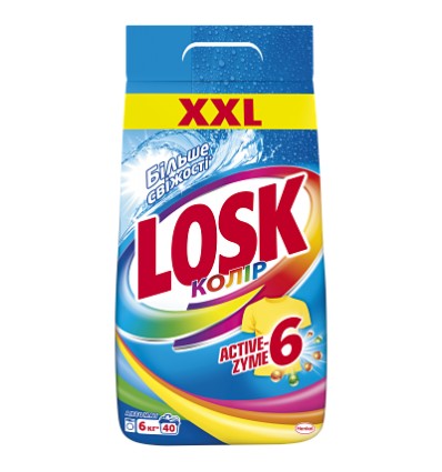 Порошок пральний Losk Color автомат 6кг
