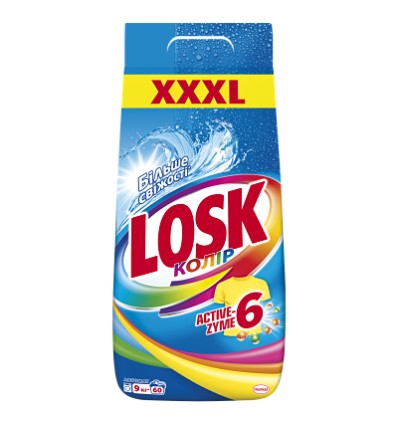 Порошок пральний Losk Color автомат 9кг