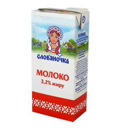 Молоко Слов'яночка ультрапастеризоване 3,2% 1000г