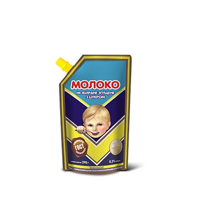 Молоко Первомайський МКК незбиране згущене з цукром 8,5% 290г