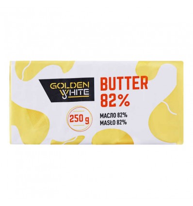 Масло Golden White вершкове 82% 200г