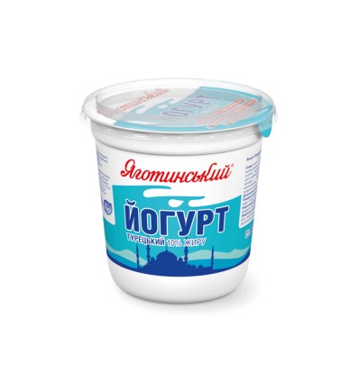 Йогурт Яготинський Класичний без наповнювача питний 1,5% 450г