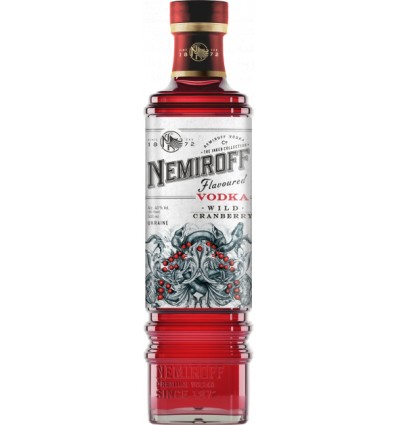 Настоянка Nemiroff Wild Cranberry De Luxe FV 40% 0,5л