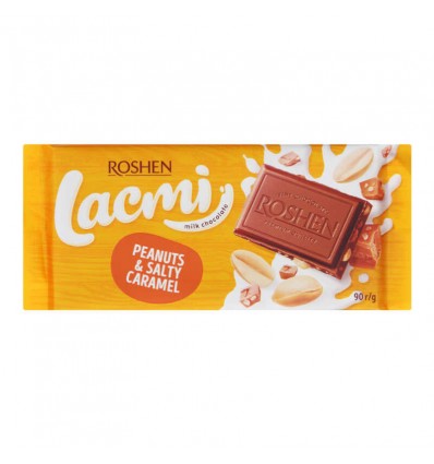 Шоколад Roshen Lacmi солона карамель 90г