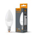 Лампа світлодіодна Videx LED C37E 3.5W E14 3000K