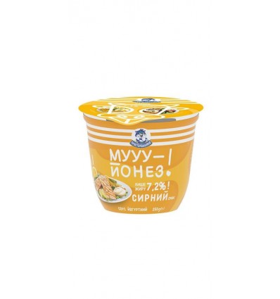 Соус йогуртний Простоквашино з сирним смаком 7,2% 250г