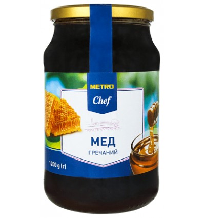 Мед METRO Chef гречаний 1200г