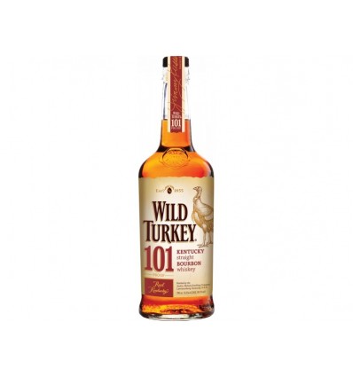 Віскі Wild Turkey Бурбон 101 Proof 50,5% 1л