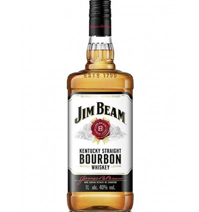 Віскі Jim Beam White Bourbon 40% 1л