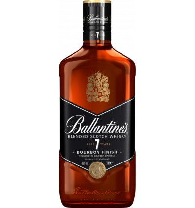 Вiскi Ballantine's Bourbon Finish 7років 40% 0.7л