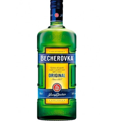 Лікерна настоянка на травах Becherovka 38% 0,7л