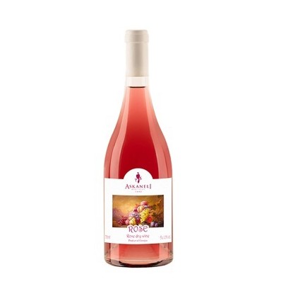 Вино Askaneli Brothers Rose рожеве напівсухе 12,5% 0,75л