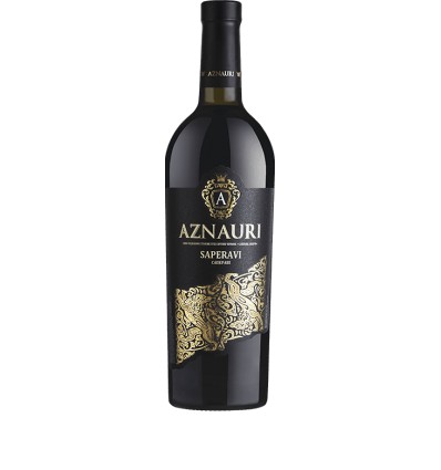 Вино Aznauri Сапераві червоне сухе 11% 0,75л