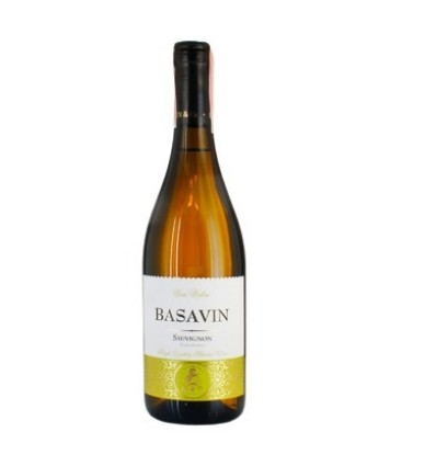 Вино Basavin Gold Совіньон біле сухе 0,75л