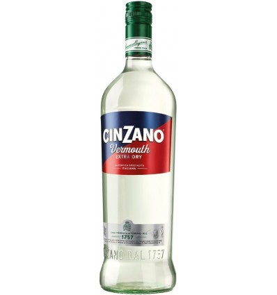 Вермут Cinzano Extra Dry 1л