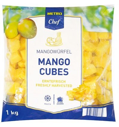 Манго Metro Chef кубики заморожені 1кг