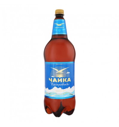 Пиво Чайка Дніпровська світле 4.8% з/б 2л