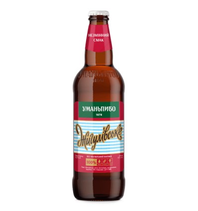 Пиво Уманьпиво Жигулівське живе світле 4,2% 0.5л