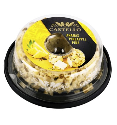 Крем-сир Castello з ананасом 65% 125г