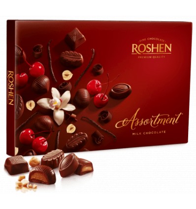 Цукерки шоколадні Roshen Assortment Еlegant 145г